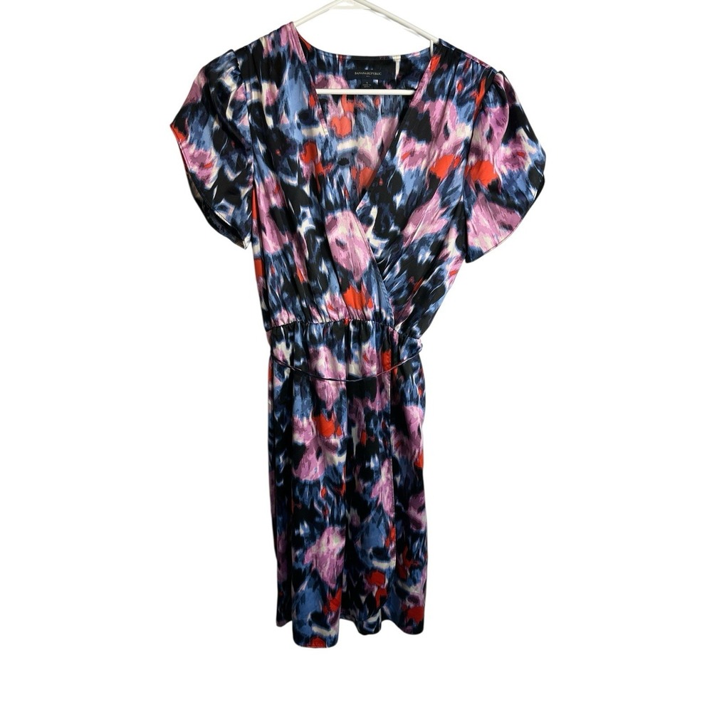 banana republic womens short sleeve summer dress size 4